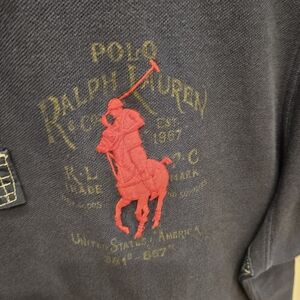Ralph Lauren Polo Shirt with Red Logo